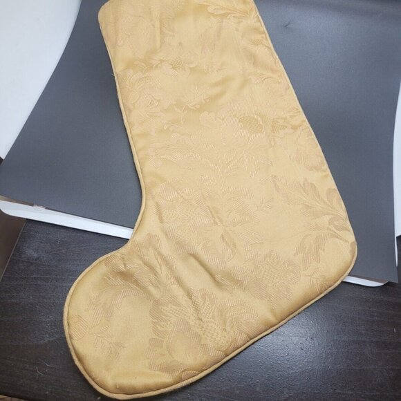 VTG Father Christmas Needlepoint Stocking Wool Handmade Santa Claus St. Nick - Picture 3 of 4